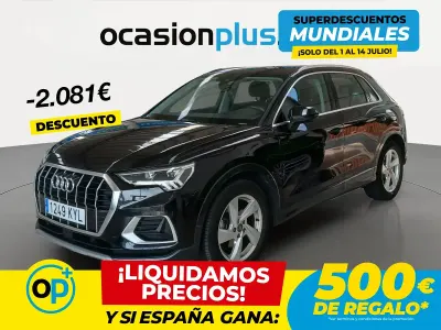 Usado Audi Q3 Advanced Plus 150 CV (110 kW) 2019 Negro SUV