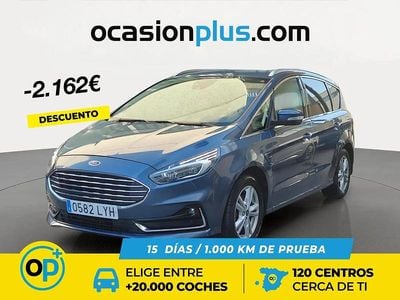 Begagnad Ford S-MAX Trend 190 HK (139 kW) 2022 Blå Minibuss