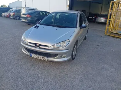 Usado Peugeot 206 75 CV (55 kW) 2006 Gris Utilitario