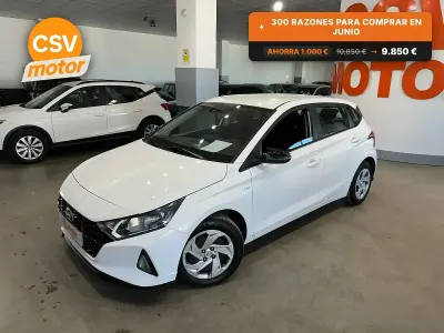 Usado Hyundai i20 101 CV (74 kW) 2021 Blanco Utilitario