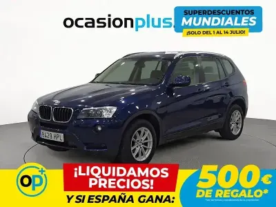 Usado BMW X3 143 CV (105 kW) 2013 Azul SUV