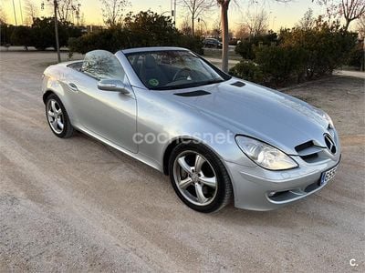 Usado Mercedes SLK350 272 CV (200 kW) 2006 Gris / plata Descapotable