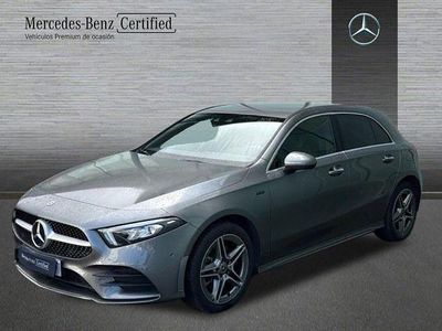 Usado Mercedes A250 AMG line 218 CV (160 kW) 2020 Gris montaña Berlina