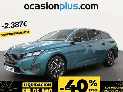 Azul Usado 2024 Peugeot 308 SW Allure Familiar | 19.103 € (Un poco caro)