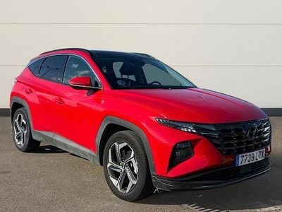 Rojo Usado 2021 Hyundai Tucson Style SUV | 25.500 € (Precio justo)