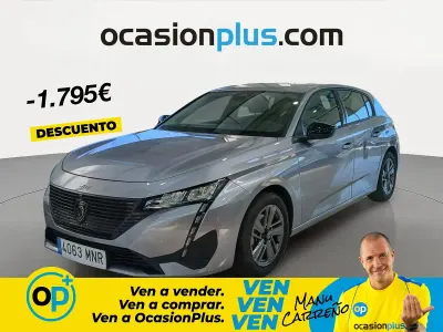 Usado Peugeot 308 Active 130 CV (95 kW) 2024 Gris Berlina