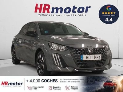 Usado Peugeot 208 Allure 100 CV (73 kW) 2024 Gris Utilitario