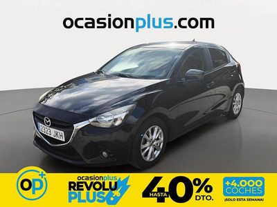 Usado Mazda 2 Style+ 90 CV (66 kW) 2015 Negro Utilitario