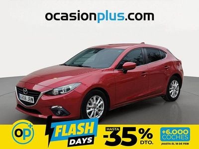 Usado Mazda 3 Style 120 CV (88 kW) 2014 Rojo Utilitario