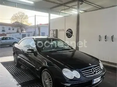 Begagnad Mercedes CLK200 Avantgarde 163 HK (119 kW) 2003 Svart Sportkupé