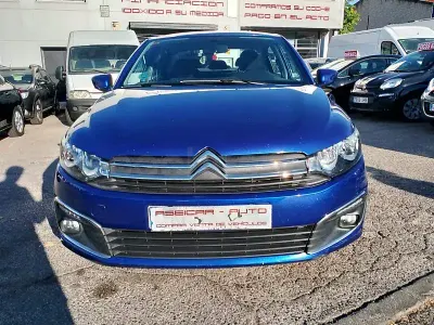 Usado Citroën C-Elysee I Exclusive 100 CV (73 kW) 2017 Azul Berlina