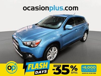 Usado Mitsubishi ASX Motion 150 CV (110 kW) 2011 Azul SUV