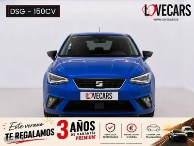 Usado Seat Ibiza FR 150 CV (110 kW) 2022 Azul Utilitario