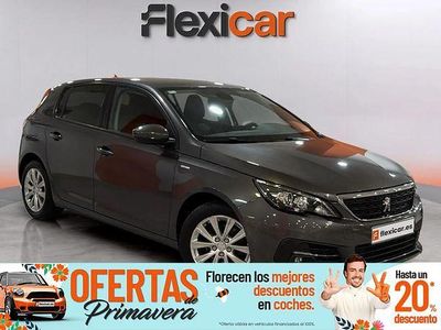 Usado Peugeot 308 Style 130 CV (95 kW) 2020 Blanco Berlina