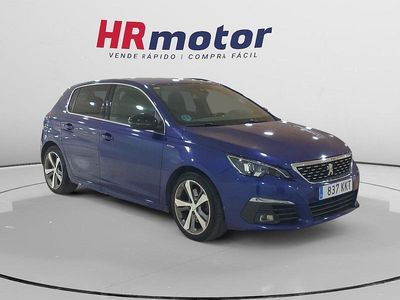Usado Peugeot 308 GT-line 151 CV (111 kW) 2018 Azul Utilitario