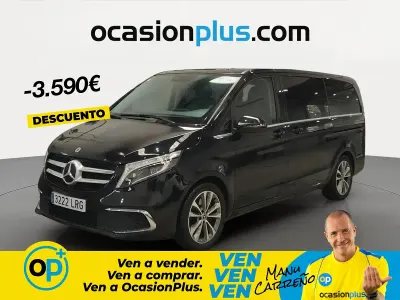 Käytetty Mercedes V220 Avantgarde 163 HP (119 kW) 2021 Musta Tila-auto