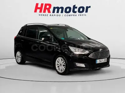 Usado Ford Grand C-Max Titanium 125 CV (91 kW) 2016 Negro Monovolumen