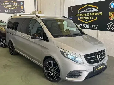 Usado Mercedes V250 Exclusive 190 CV (139 kW) 2019 Gris / plata Monovolumen