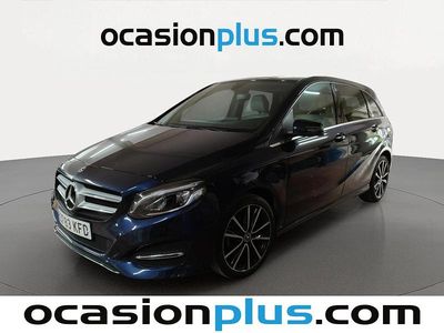 Usado Mercedes B200 136 CV (100 kW) 2017 Azul Monovolumen