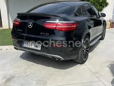 Usado Mercedes GLC43 AMG 367 CV (269 kW) 2018 Negro Coupe