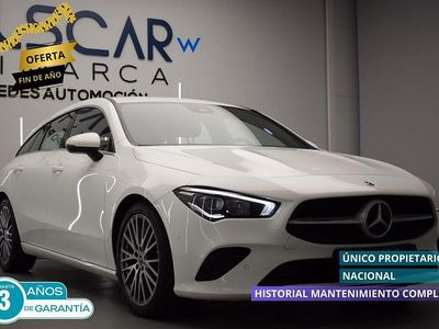 Blanco Usado 2021 Mercedes CLA200 Shooting Brake Familiar | 21.900 € (Precio justo)