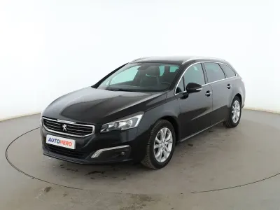 Usado Peugeot 508 Allure 165 CV (121 kW) 2017 Negro Familiar
