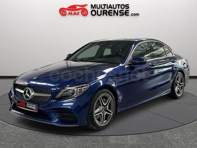 Usado Mercedes C220 194 CV (142 kW) 2019 Azul Berlina