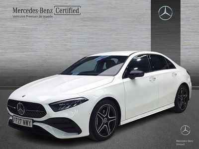 Usado Mercedes A200 AMG line 150 CV (110 kW) 2024 Blanco Berlina