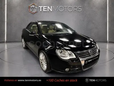 Usado VW Eos 140 CV (102 kW) 2007 Negro Descapotable