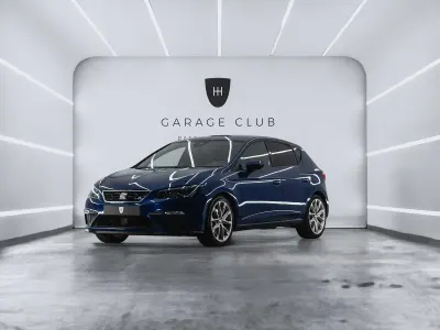 Usado Seat Leon FR 150 CV (110 kW) 2019 Azul Berlina