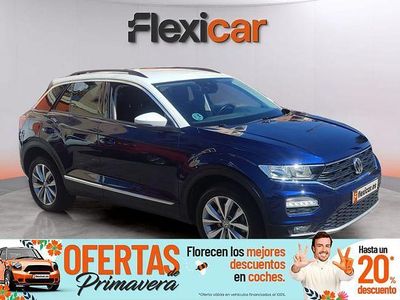 Usado VW T-Roc Advance 150 CV (110 kW) 2018 Azul SUV