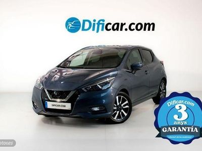 Usado Nissan Micra Acenta 90 CV (66 kW) 2018 Gris Berlina