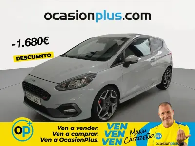 Usado Ford Fiesta ST 200 CV (147 kW) 2019 Gris Utilitario