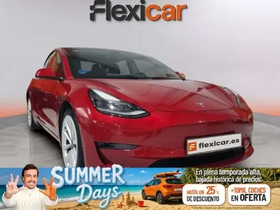 Usado Tesla Model 3 350 kW (476 CV) 2021 Rojo Berlina