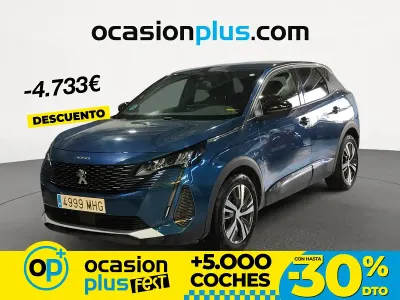 Begagnad Peugeot 3008 Allure 130 HK (95 kW) 2023 Blå SUV
