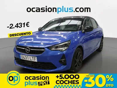Begagnad Opel Corsa GS Line 100 HK (73 kW) 2021 Blå Sedan