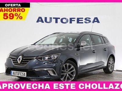 Gris / plata Usado 2018 Renault Mégane GT Line GT-Line Familiar | 12.950 € (Precio justo)