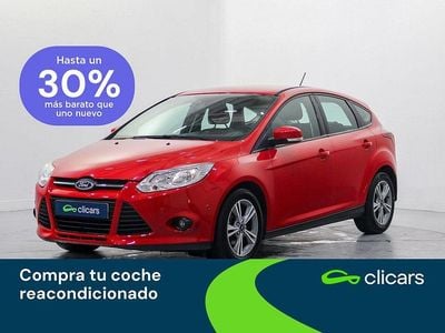 Rojo Usado 2014 Ford Focus Trend Berlina | 9990 € (Precio justo)