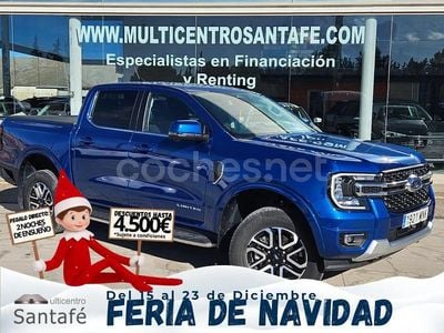 Azul Usado 2024 Ford Ranger Limited Recogida | 47.795 € (Precio justo)