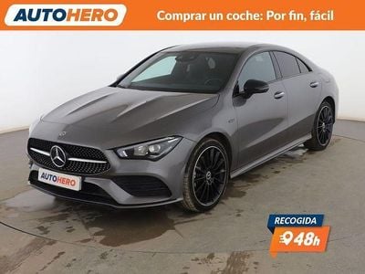 Usado Mercedes CLA250e AMG line 218 CV (160 kW) 2020 Gris Berlina