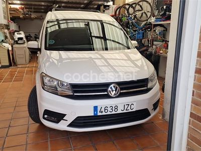 Usado VW Caddy 150 CV (110 kW) 2016 Blanco Monovolumen