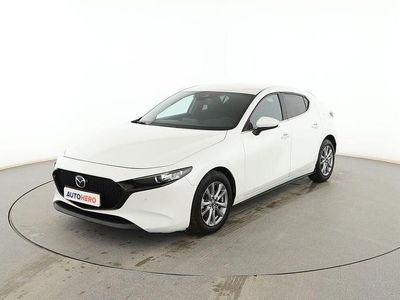 Blanco Usado 2019 Mazda 3 Berlina | 17.599 € (Precio justo)