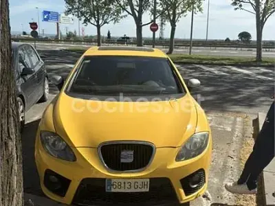 Usado Seat Leon FR 170 CV (125 kW) 2008 Amarillo Utilitario