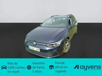 Brugt VW Golf VIII Life 115 HK (84 kW) 2021 Blå Stationcar