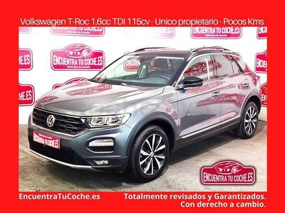 Usado VW T-Roc Advance 116 CV (85 kW) 2020 Gris / plata SUV