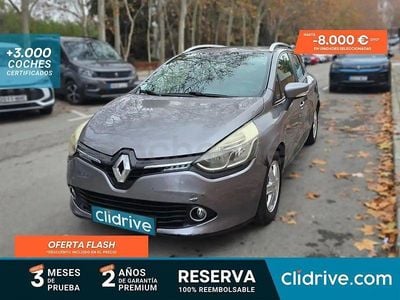 Usado Renault Clio GrandTour 90 CV (66 kW) 2013 Gris Familiar
