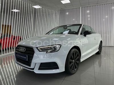 Blanco Usado 2017 Audi A3 Cabriolet S-Line Descapotable | 18.990 € (Un poco caro)