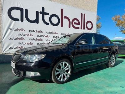 Usado Skoda Superb Ambition 170 CV (125 kW) 2010 Negro Berlina