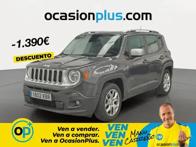 Usado Jeep Renegade Limited 140 CV (102 kW) 2017 Gris SUV