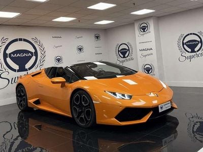 Usado Lamborghini Huracán 610 CV (448 kW) 2016 Naranja Descapotable